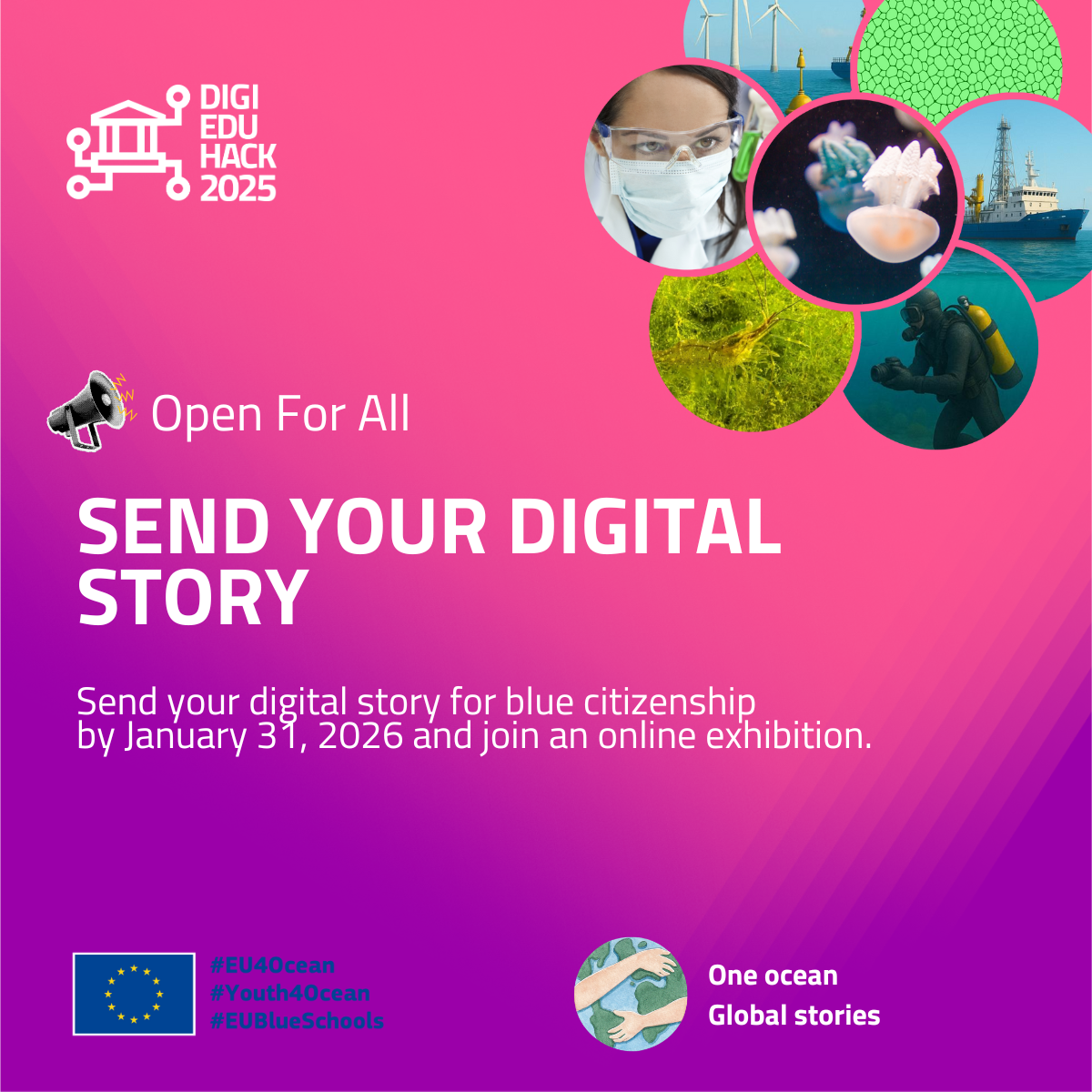 Send your digital story graphic